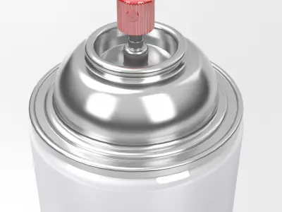 Spray paint can 3D model purchase