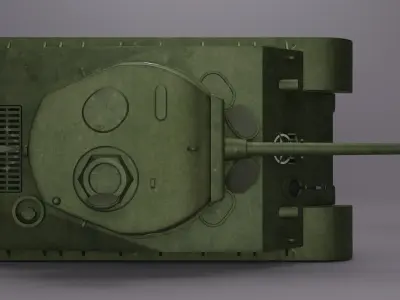 Sherman Mk4 Tank 3D model
