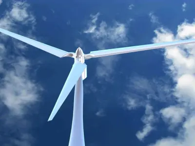 Wind turbine Free 3D model
