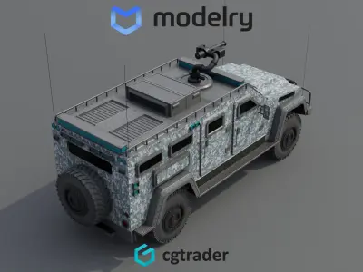 SWAT Vehicle 3D model