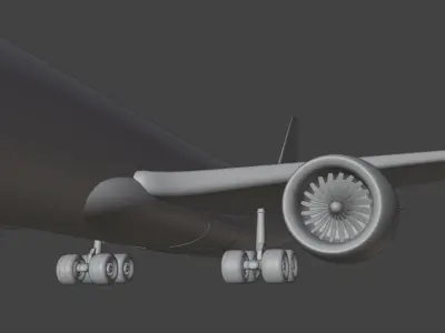 Boeing 787 Dreamliner 3D model buy
