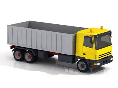 Constructions truck 3D model