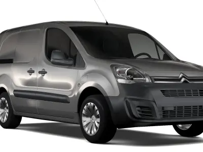 Citroen Berlingo Van L2 Full Electric 2017 3D model