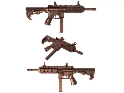 SAR 109T - rifle 3D print model