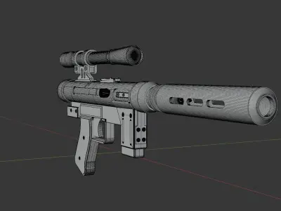 Lando Calrissian SE-14R 3D model