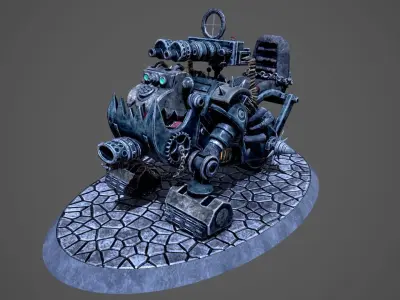 robo dog Free low-poly 3D model