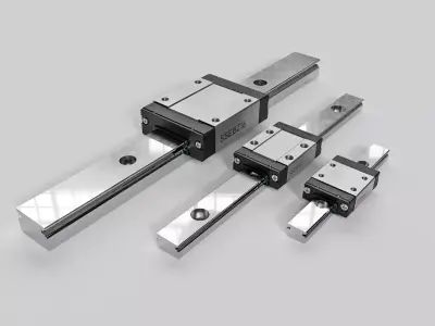linear guide 3D model