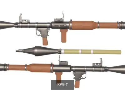 Rocket Launchers  3D Model Pack