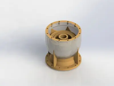 Impeller vertical pump Free 3D model