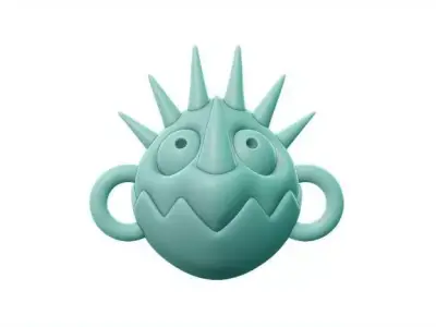 Brooch HOW TO TRAIN YOUR DRAGON 3D print model