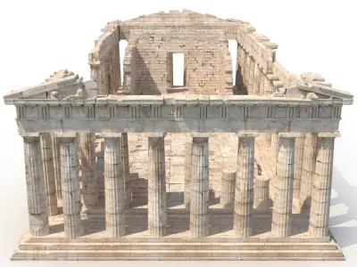 Parthenon 2 3D model