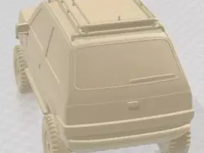 Seat Panda Radical Off Road Printable Car 3D print model