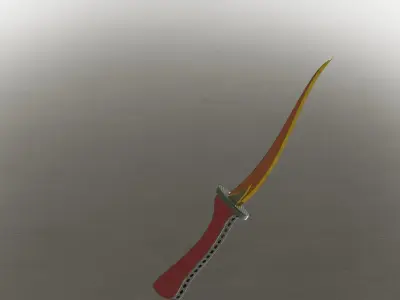 knife stone plate with spiral design Free 3D model
