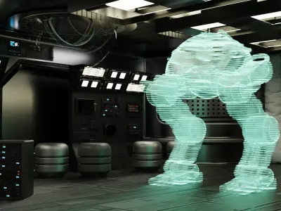 Robot for 3D and Epic Games 3D model
