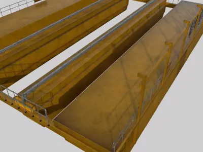 LT Structure Low-poly 3D model