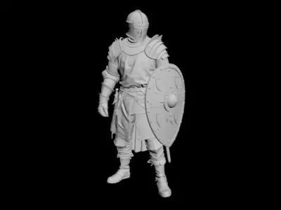 Templar Knights Holy War 3D model purchase
