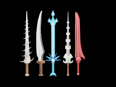 Swords 3D model