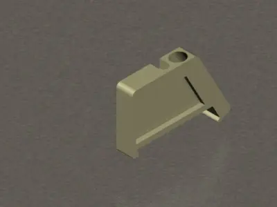terminal end stop Free 3D model