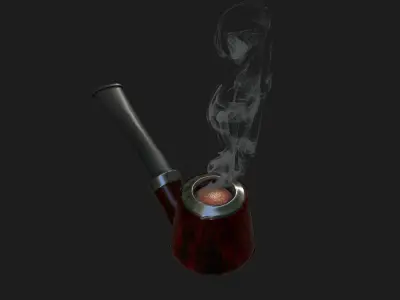 Smoking Pipe 3D model