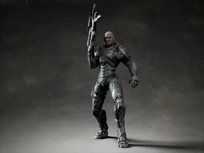Dark Trooper Armor 3D model