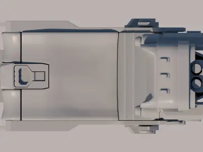 Pilots Seat 3D model