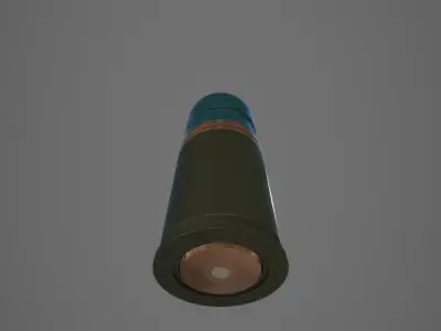40mm grenade M9XX Low-poly 3D model