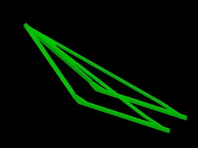 Tirantes arrow Free 3D model