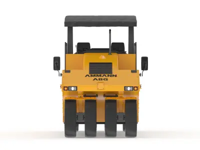 Volvo ABG PT240R Compactor 3D model