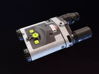 CTF2 Aiming Module Low-poly 3D model