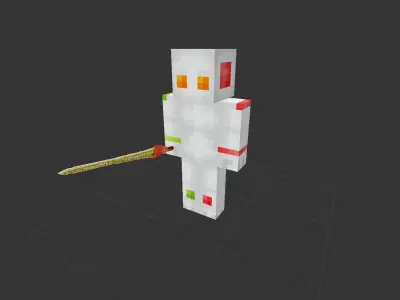 Noji sword 3D model