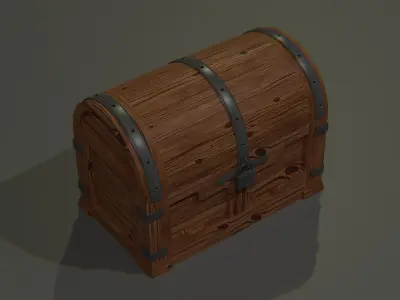 Tresaure Chest Free 3D model