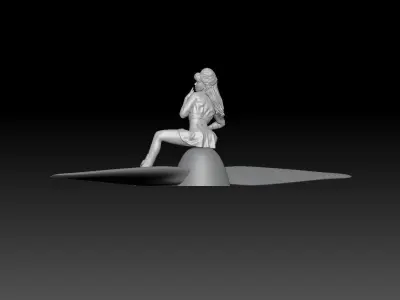 PIN UP AIRCRAFT 3D print model