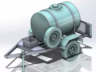 Fule and Water carrier 3D model