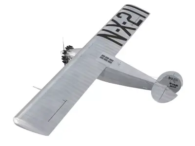 Ryan NYP-1 Spirit of St Louis 3D model