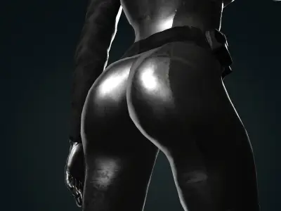Silver Sable 3D model