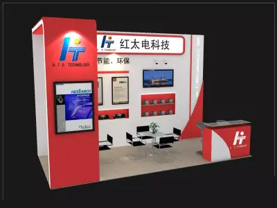 Exhibition - Area -3X6-3DMAX2009-9 3D model