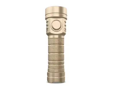Tactical Military Survival Pack Realistic Desert Camo Edition Low-poly 3D model