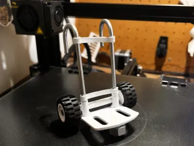 Hand Truck Desk Accessory 3D print model