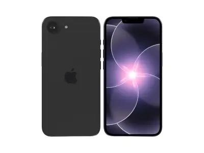 Apple iPhone 17e All Color 3D model