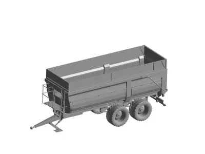 carriage 3D model from CGTrader