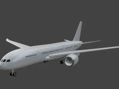 Boeing 787 Dreamliner 3D model buy