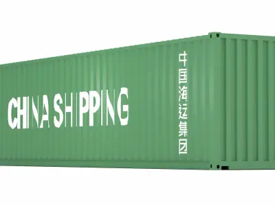 China Shipping Container 3D model