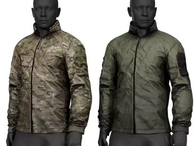 Crye Precision Loft Jacket Low-poly 3D model