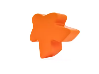 Board Game Meeples Set  3D Characters  Low Poly  3D Model Pack
