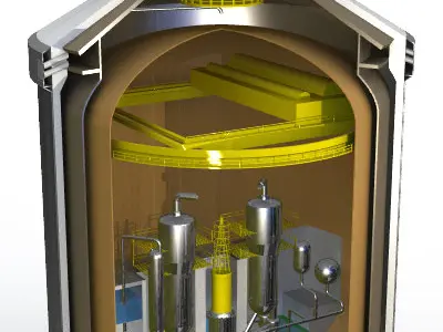 Nuclear Reactor 3D model