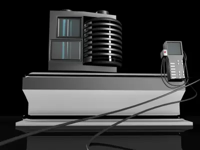 Sci-Fi Props Low-poly 3D model