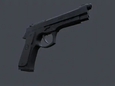 Pamas G1 Low-poly 3D model