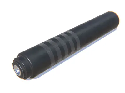 Tactical Silencer 5-56x45 Low-poly 3D model