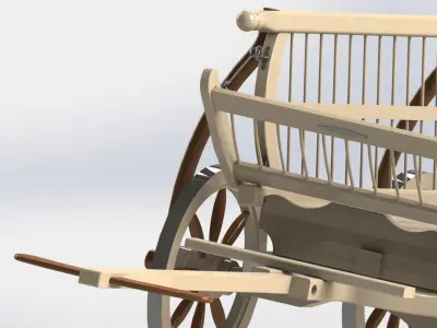 Carriage Theresia 3D model