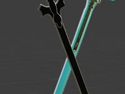 Sao swords- espadas sao 3D model